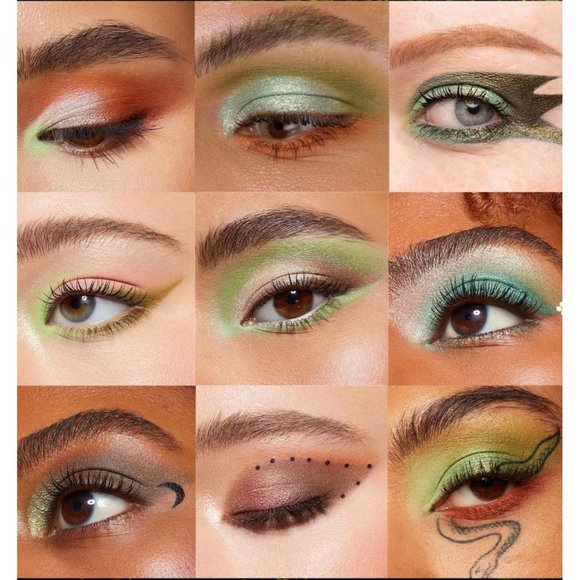 NIB Urban Decay Wild Greens 12-Color Shimmer, Matte, Metallic Eyeshadow Palette - Picture 4 of 9